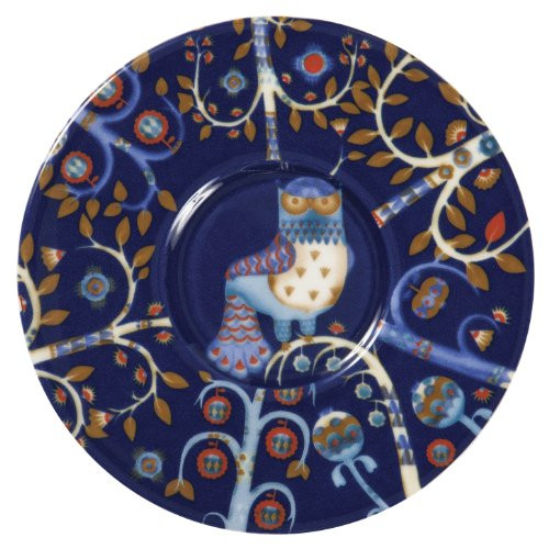 Iittala Taika Espresso Saucer Blue 4-12-Inch