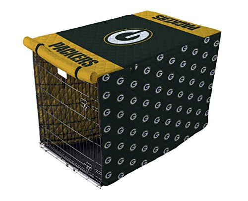 Pegasus Sports NFL Green Bay Packers Green Bay Packers Pet Crate Cover Dark Green 48-Inch