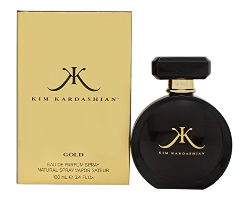 Kim Kardashian Gold by Kim Kardashian Eau De Parfum Spray 3_4 oz for Women - 100% Authentic