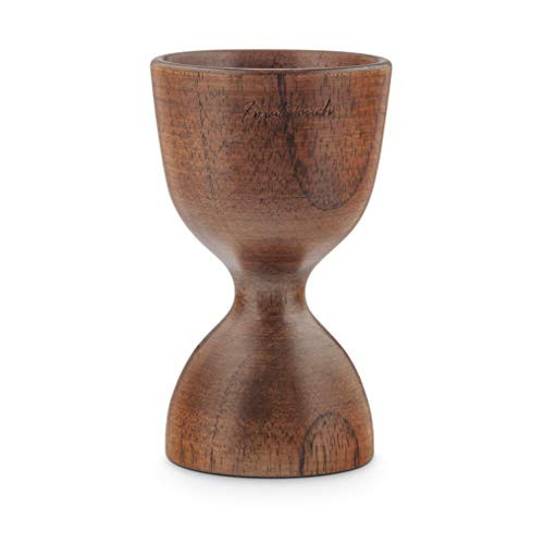 Final Touch Solid Wood Double Jigger GG1030