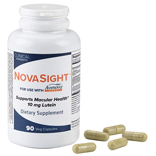 NovaSight Eye Health Supplement with Lutein Supports Macular Health 90 Capsules 30 Day Supply