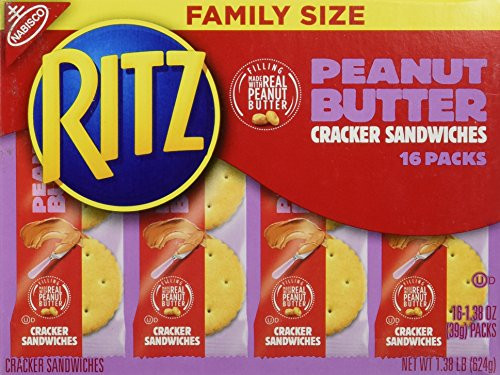 Nabisco Ritz Peanut Butter Cracker Sandwiches