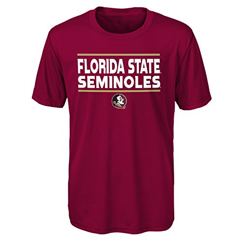 Outerstuff NCAA Florida State Seminoles Youth Boys Short Sleeve Performance Tee Youth Boys Large14-16 Garnet Outerstuff NCAA Florida State Seminoles Youth Boys Short Sleeve Performance Tee Youth Boys Large14-16 Garnet