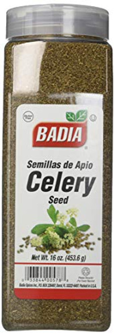 Badia Spices inc Seas Celery Seed Whole 16-Ounce Pack of 6 Badia Spices inc Seas Celery Seed Whole 16-Ounce Pack of 6