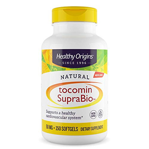 Healthy Origins Tocomin SupraBio Tocotrienols 50 mg 150 Softgels