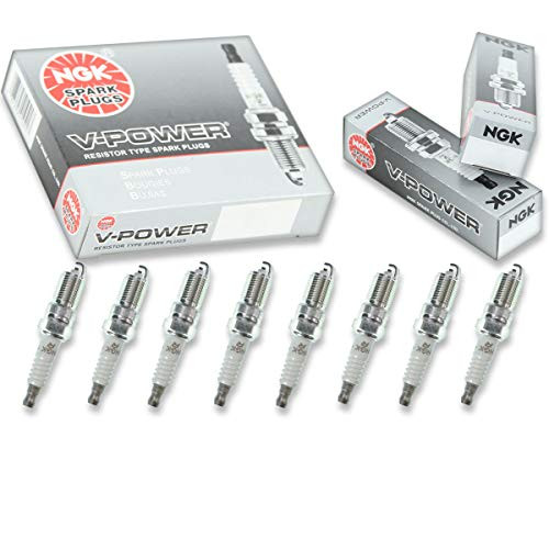 8 pcs NGK V-Power Spark Plugs for 2003-2014 Ford E-250 4_6L 5_4L 4_6L 5_4L V8 - Engine Kit Set Tune Up