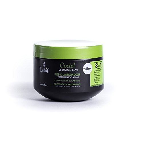 Lehit - Coctel 8 En 1 Multivitaminico Repolarizador Tratamiento Capilar Cuidado Para El Cabello Alimento Y Nutricion Reparacion Total Anticaida - Repolarizer Treatment Cocktail Lehit - Coctel 8 En 1 Multivitaminico Repolarizador Tratamiento Capilar Cuidado Para El Cabello Alimento Y Nutricion Reparacion Total Anticaida - Repolarizer Treatment Cocktail