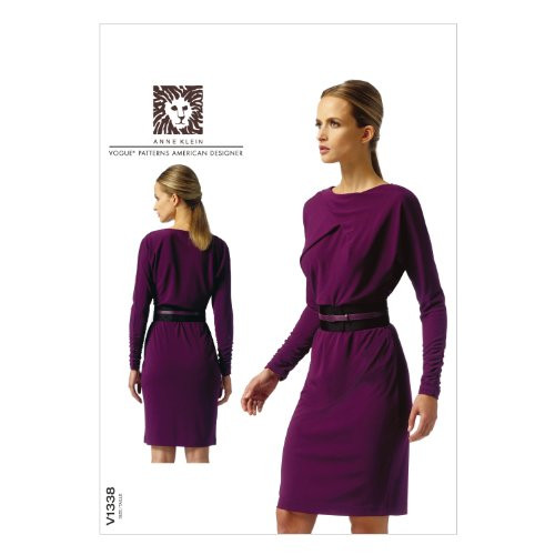 Vogue Patterns V1338 Misses Dress Sewing Template Size B5 8-10-12-14-16 Vogue Patterns V1338 Misses Dress Sewing Template Size B5 8-10-12-14-16