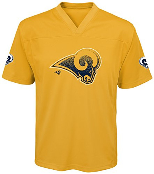 NFL Los Angeles Rams Youth Outerstuff Color Rush Fashion Top University Gold Youth X-Large 16-18 NFL Los Angeles Rams Youth Outerstuff Color Rush Fashion Top University Gold Youth X-Large 16-18