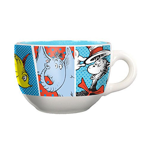 Vandor Dr. Seuss 20-Ounce Ceramic Soup Mug (17053)