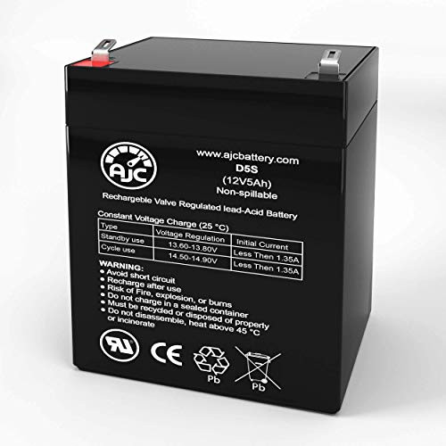 Haze HZS12-5 12V 5Ah Sealed Lead Acid Battery - This is an AJC Brand Replacement