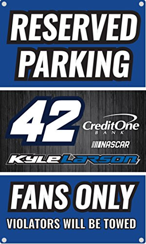 Kyle Larson 42 NASCAR Metal Sign