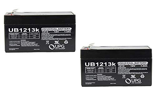 12V 1_3Ah SLA Battery Replacement for Power Patrol SLA1005-2 Pack
