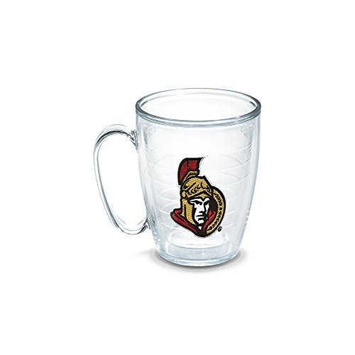 Tervis 1049801"NHL Ottawa Senators" Mug, Emblem, 16 oz, Clear Tervis 1049801"NHL Ottawa Senators" Mug, Emblem, 16 oz, Clear