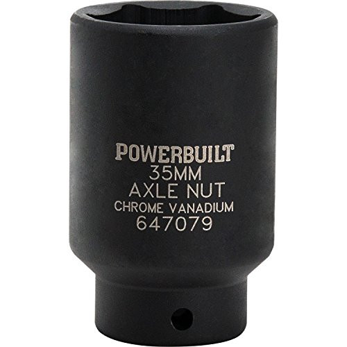 Alltrade 647079 1/2" Dr x 35mm Axle Nut Socket