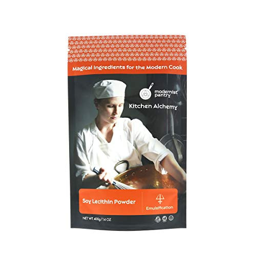 Pure Soy Lecithin Powder (Molecular Gastronomy) ? Vegan ? OU Kosher Certified - 400g/14oz