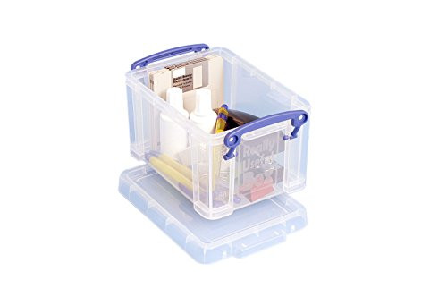 Really Useful Storage Box 1_6 Litre Clear