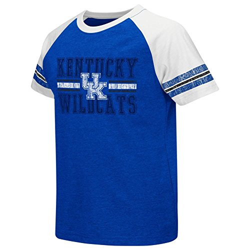 Colosseum Kentucky Wildcats UK Youth Houseman Raglan Short Sleeve Tee YTH 16-18