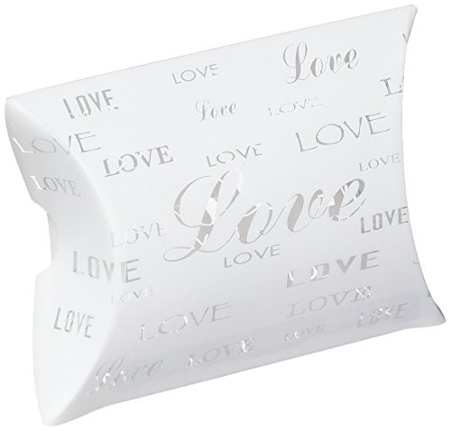Wilton LOVE Pillow Favor Boxes 1006-1032, 20 Count