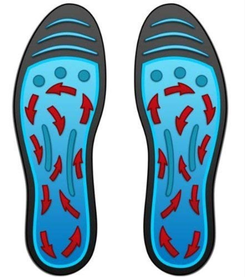 Cloud9 Liquid Massaging Orthotic Insoles Arch Support and Foot  Glycerin Filled Insert  Absorbs Shock XL - Men 11-13