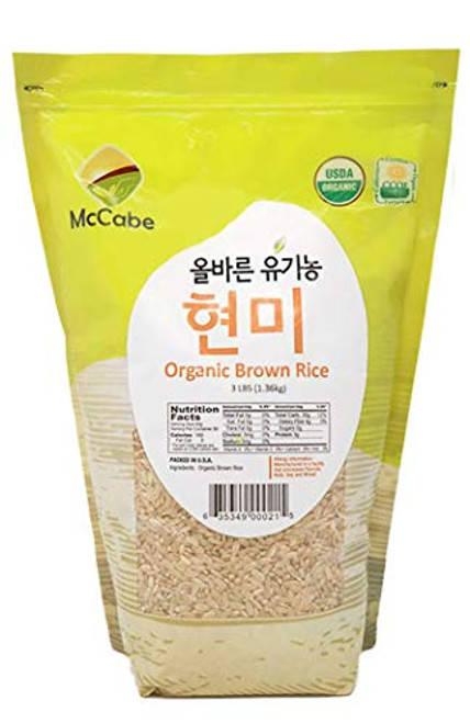 McCabe Organic Brown Rice 3 lb 48 oz McCabe Organic Brown Rice 3 lb 48 oz