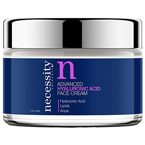 Necessity Skincare Advanced Hyaluronic Acid Cream for Face 2 Fluid Ounce