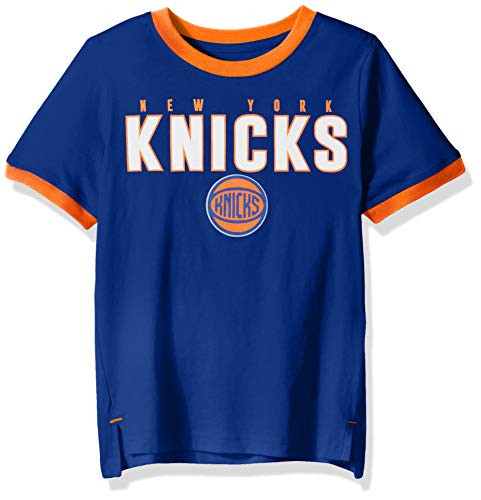 NBA by Outerstuff NBA Kids  and  Youth Boys New York Knicks Key Short Sleeve Fashion Tee Blue Youth Small8