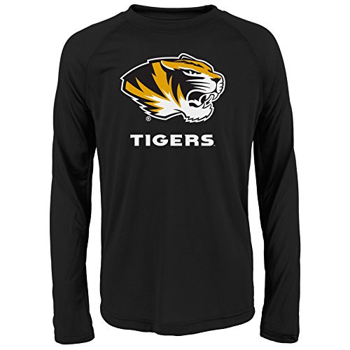 NCAA Missouri Tigers Boys Outerstuff Loyal Fan Performance Tee Team color  Youth Large 12-14