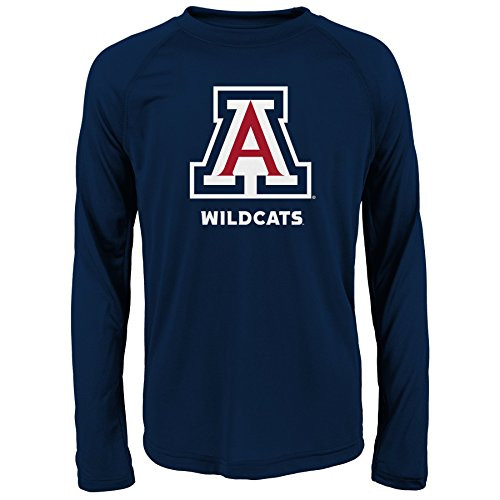 NCAA Arizona Wildcats Boys Outerstuff Loyal Fan Performance Tee Team color  Youth Small 6-8
