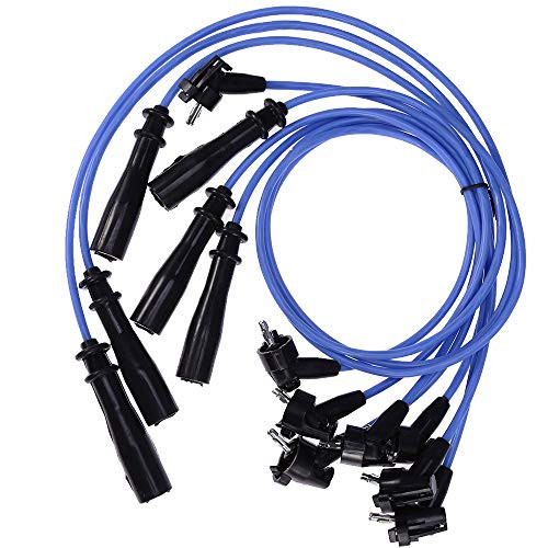 5MM Spark Plug Wire Set Replacement for 1992-1995 Toyota Pickup 4Runner T100 3_0L-V6 Replace4416 TX50 671-6171