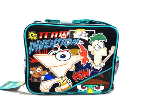 Black Pow Phineas and Ferb Lunch Box - Phineas and Ferb Lunch Bag by Disney Black Pow Phineas and Ferb Lunch Box - Phineas and Ferb Lunch Bag by Disney