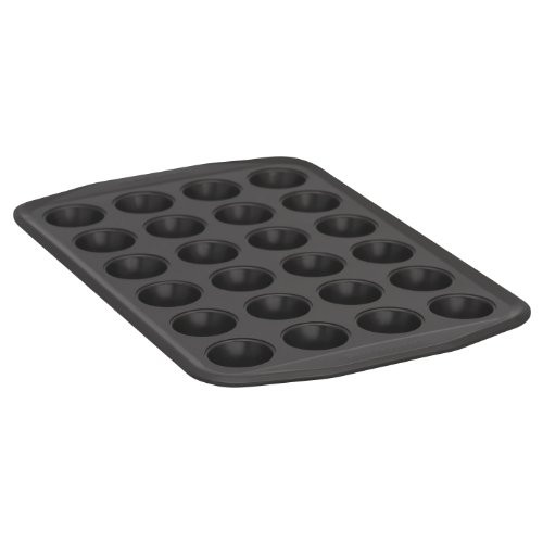 Baker's Secret 1107170 Signature 24-Cup Muffin Pan, Mini Baker's Secret 1107170 Signature 24-Cup Muffin Pan, Mini