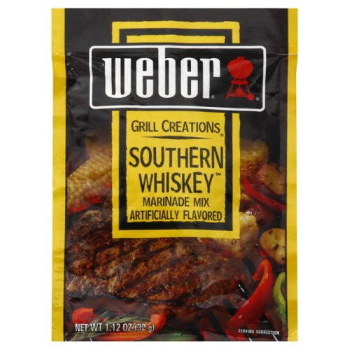 Weber Grill Marinade Southern Whiskey 1_12-Ounce Pack of 12