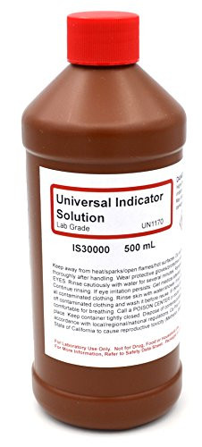 Laboratory-Grade Universal Indicator Solution 500mL - The Curated Chemical Collection
