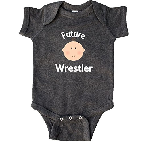 inktastic Future Wrestler Gift Infant Creeper 6 Months Retro Heather Smoke inktastic Future Wrestler Gift Infant Creeper 6 Months Retro Heather Smoke