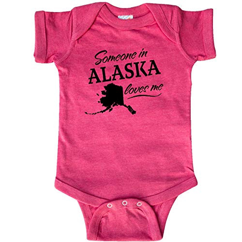 inktastic Someone in Alaska Loves Me Infant Creeper 6 Months Retro Heather Pink inktastic Someone in Alaska Loves Me Infant Creeper 6 Months Retro Heather Pink