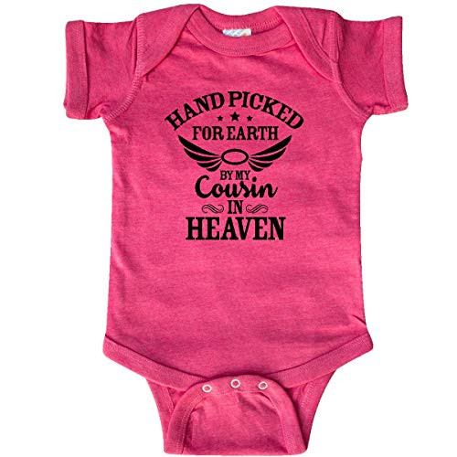 Inktastic Handpicked for Earth By My Infant Creeper 6 Months Retro Heather Pink