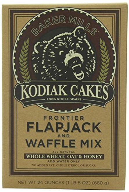 KODIAK CAKES Mix Flapjack and Waffle Whole Wheat Oat and Honey 24_0 OzPack of 2 KODIAK CAKES Mix Flapjack and Waffle Whole Wheat Oat and Honey 24_0 OzPack of 2