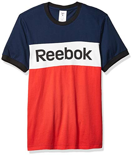 Reebok Training Essentials Blocked Tee Radiant Red XX-Large