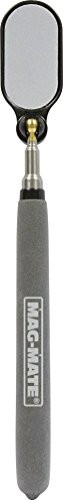 MAG-MATE IMS210 Telescoping Oval Stainless Inspection Mirror 36