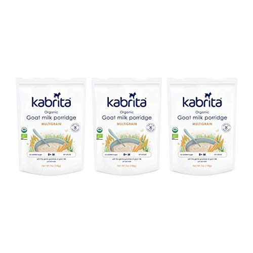 Kabrita Organic Goat Milk Porridge Multigrain 7 Ounce