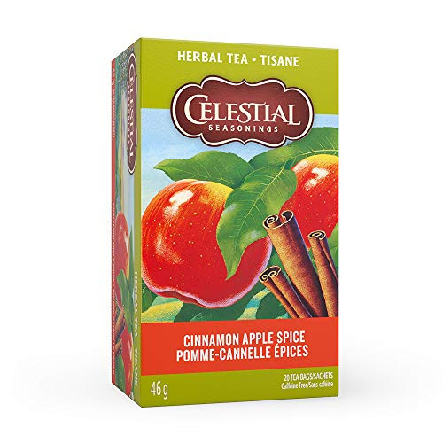 Celestial Seasonings Cinnamon Apple Spice Caffeine Free Herbal Tea 20 ct Pack of 6 Celestial Seasonings Cinnamon Apple Spice Caffeine Free Herbal Tea 20 ct Pack of 6