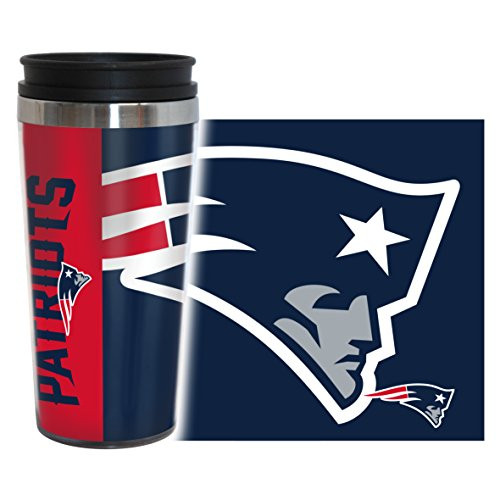 Boelter Brands NFL New England Patriots 14 Ounce Travel TumblerFull Wrap Hype Team Color 14 Ounce Boelter Brands NFL New England Patriots 14 Ounce Travel TumblerFull Wrap Hype Team Color 14 Ounce