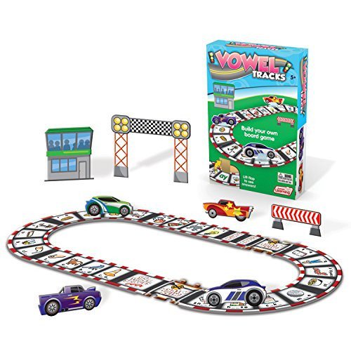 Junior Learning Vowel Tracks Card Game