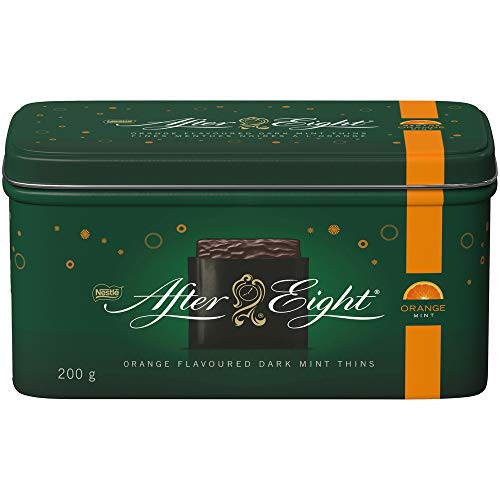 After Eight Orange Dark Chocolate Mint Thins Tin 200g7_1oz_ Imported from Canada