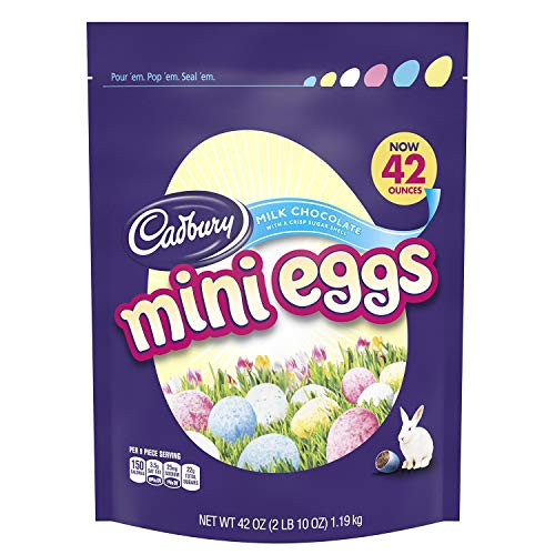 Cadbury Mini Eggs Easter Candy 42 Ounce Pack of 1 Cadbury Mini Eggs Easter Candy 42 Ounce Pack of 1