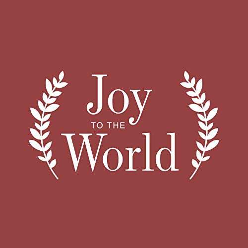 Vinyl Wall Art Decal - Joy to The World - 13" x 23" - Christmas Seasonal Holiday Winter Decoration Sticker - Indoor Outdoor Home Office Wall Door Window Bedroom Workplace Decals (13" x 23", White) Vinyl Wall Art Decal - Joy to The World - 13" x 23" - Christmas Seasonal Holiday Winter Decoration Sticker - Indoor Outdoor Home Office Wall Door Window Bedroom Workplace Decals (13" x 23", White)
