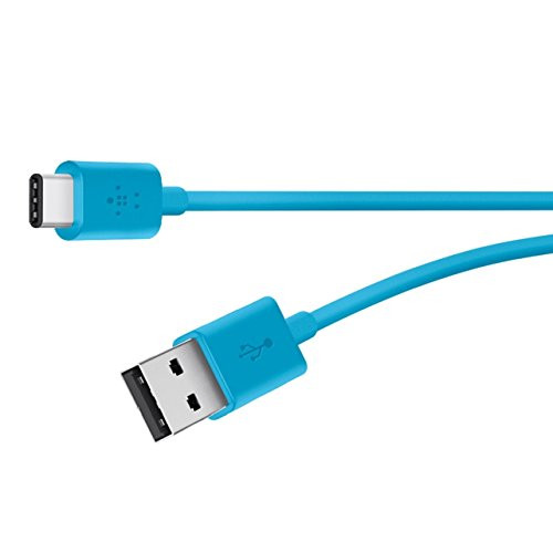 Belkin USB-IF Certified MIXIT 2.0 USB-A to USB-C (USB Type C) Charge Cable, 6 Feet / 1.8 Meters (Blue)