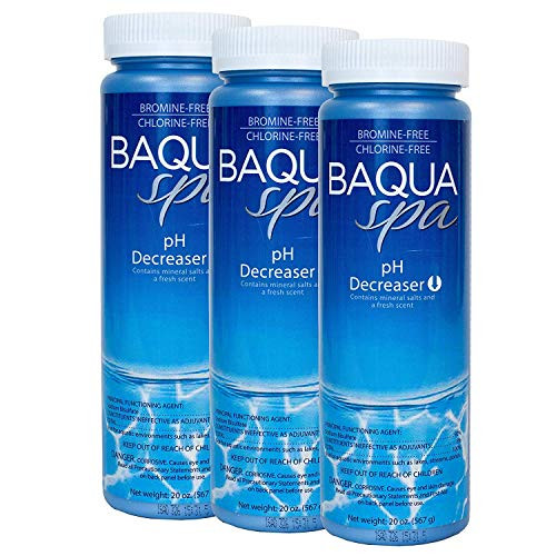 Baqua Spa pH Decreaser 20 oz 3 Pack