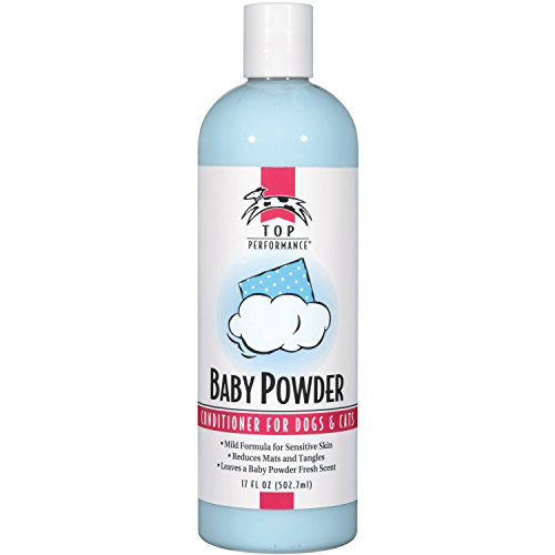 Top Performance Baby Powder Pet Conditioner 17-Ounce 17 Ounce